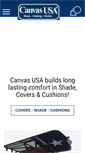 Mobile Screenshot of canvasusa.com